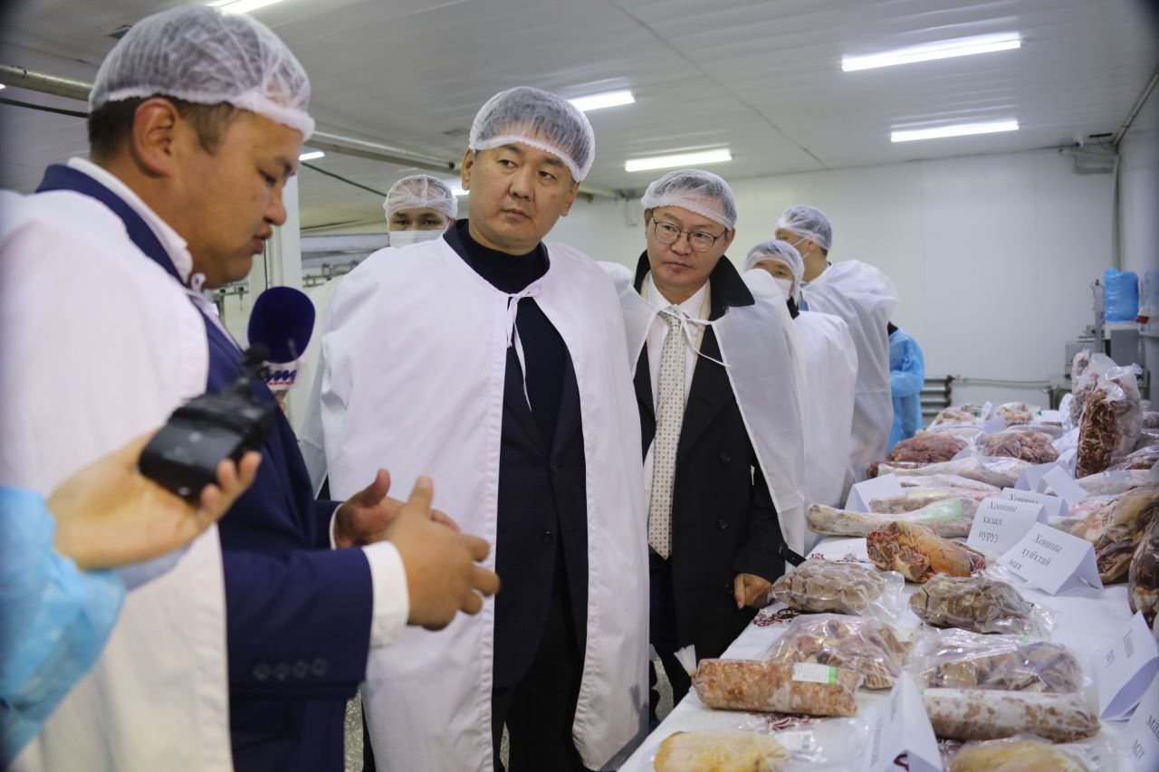 Монгол Улсын Ерөнхийлөгч Ухнаагийн Хүрэлсүх үндэсний үйлдвэрлэгч ...
