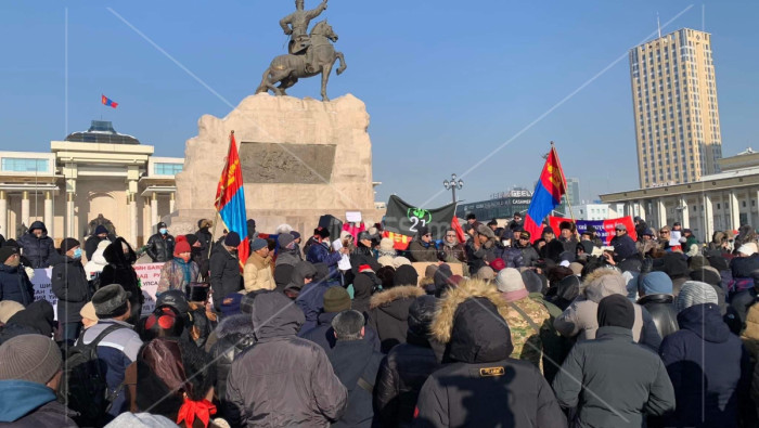 Өчигдрийн жагсаалд оролцсон иргэдээс саатуулж, эрүүлжүүлсэн хүн байхгүй